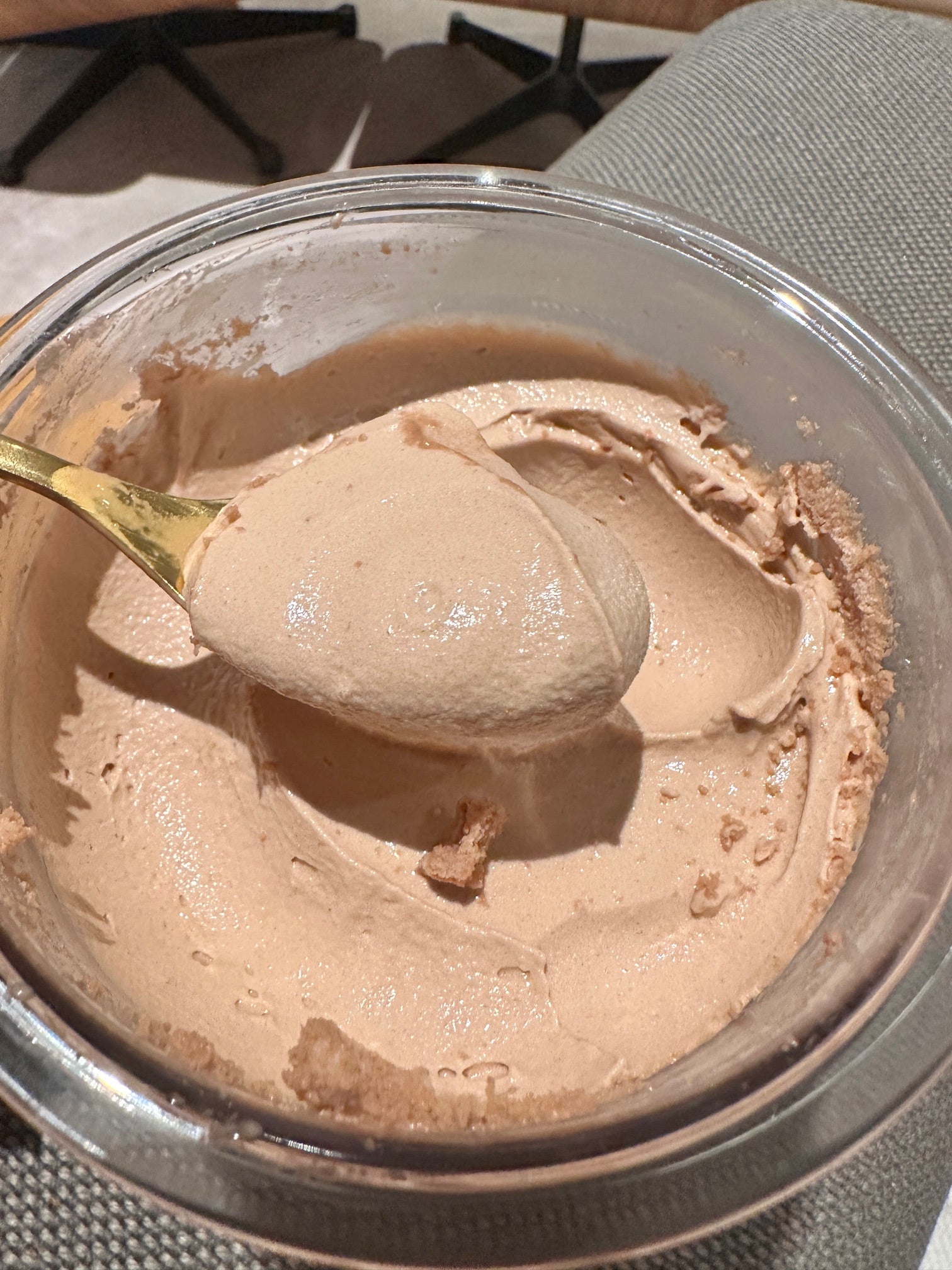 Ninja Creami Chocolate Peanut Butter Cup Protein Ice Cream - The